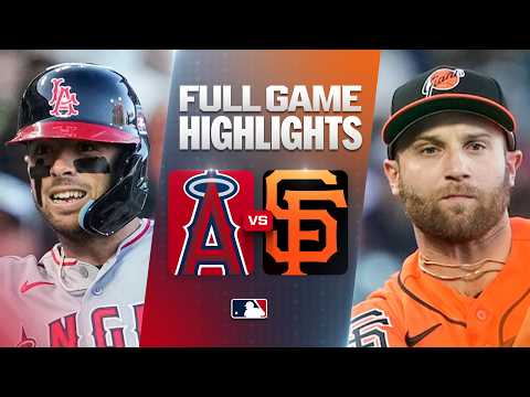 MLB LA에인절스 6-7 샌프란시스코 하이라이트