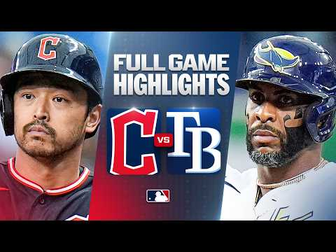 MLB 클리블랜드 가디언스 0-3 탬파베이 하이라이트