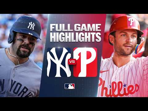 MLB 뉴욕양키스 3-1 필라델피아 하이라이트