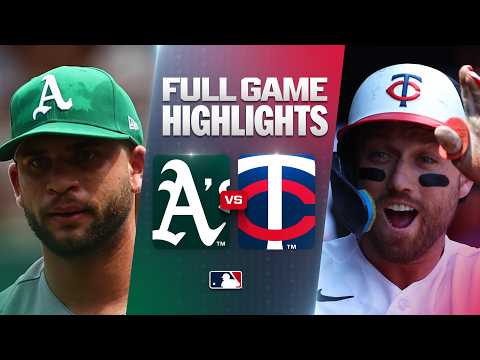 MLB 애슬레틱스 8-11 미네소타 하이라이트