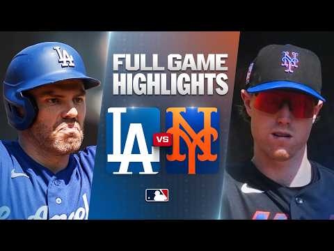 MLB LA다저스 3-8 뉴욕 메츠 하이라이트