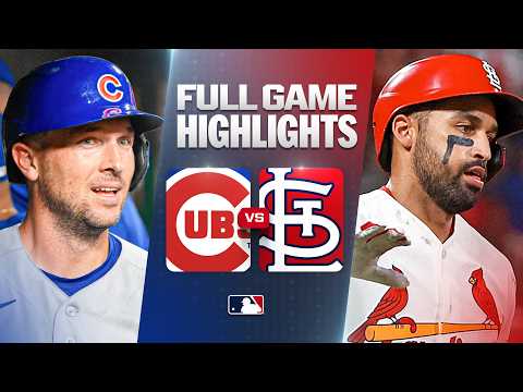 MLB 시카고 컵스 7-3 St. 루이스 하이라이트