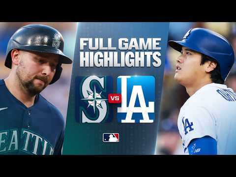 MLB 시애틀 7-6 LA다저스 하이라이트