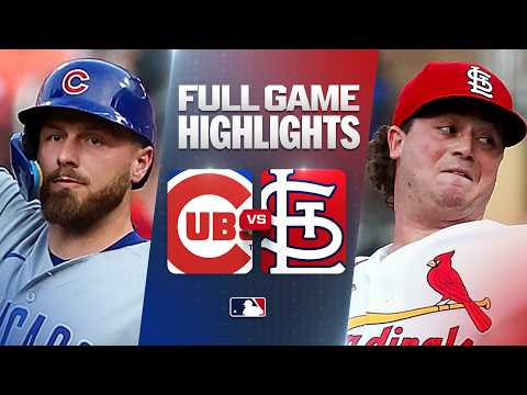 MLB 시카고 컵스 10-2 St. 루이스 하이라이트