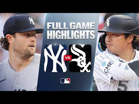 MLB 뉴욕양키스 3-2 시카고 화이트삭스 하이라이트