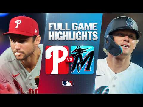 MLB 필라델피아 0-1 마이애미 하이라이트