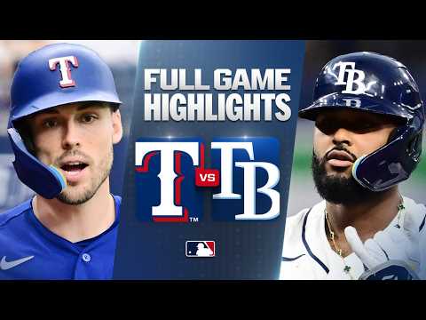 MLB 텍사스 4-1 탬파베이 하이라이트