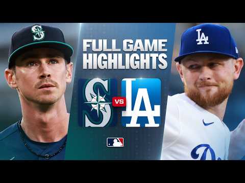 MLB 시애틀 2-4 LA다저스 하이라이트