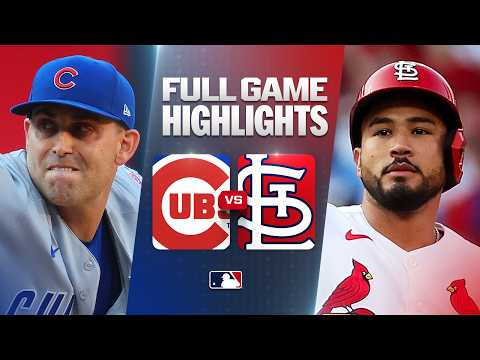 MLB 시카고 컵스 2-3 St. 루이스 하이라이트