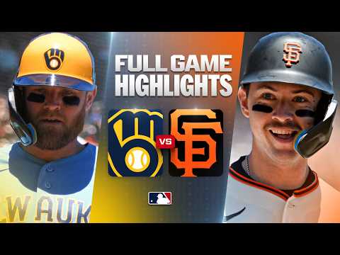 MLB 밀워키 3-16 샌프란시스코 하이라이트