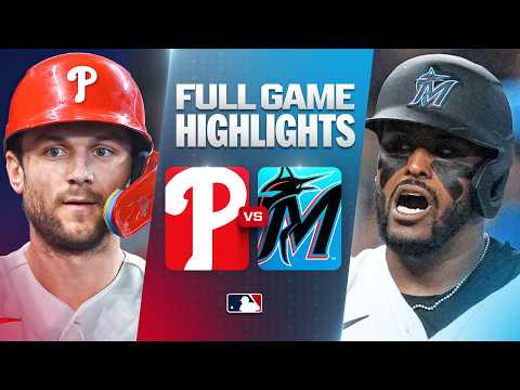 MLB 필라델피아 6-8 마이애미 하이라이트