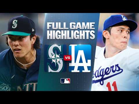MLB 시애틀 2-6 LA다저스 하이라이트