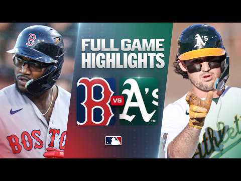 MLB 보스턴 5-4 애슬레틱스 하이라이트