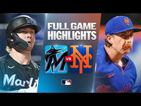 MLB 마이애미 2-4 뉴욕 메츠 하이라이트