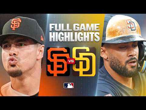 MLB 샌프란시스코 0-7 샌디에이고 하이라이트