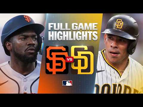 MLB 샌프란시스코 5-6 샌디에이고 하이라이트