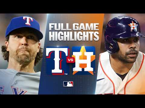 MLB 텍사스 4-5 휴스턴 하이라이트