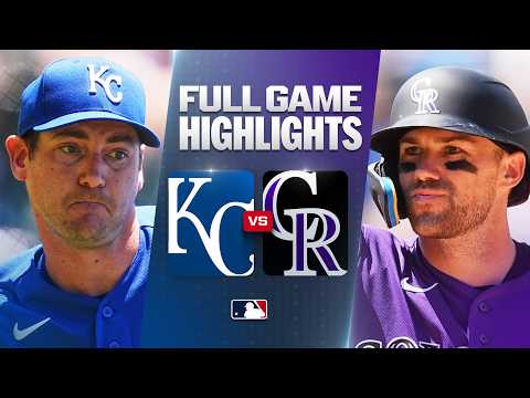 MLB 캔자스시티 1-8 콜로라도 하이라이트
