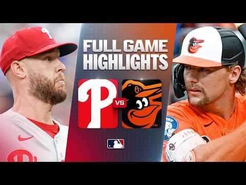 MLB 필라델피아 8-0 볼티모어 하이라이트