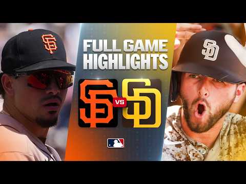 MLB 샌프란시스코 4-5 샌디에이고 하이라이트