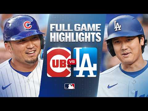 MLB LA다저스 5-10 시카고 컵스 하이라이트
