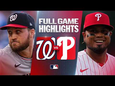 MLB 워싱턴 0-5 필라델피아 하이라이트