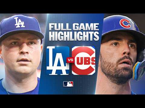 MLB LA다저스 1-5 시카고 컵스 하이라이트