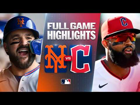 MLB 뉴욕 메츠 6-2 클리블랜드 가디언스 하이라이트