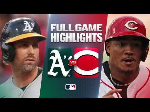MLB 애슬레틱스 2-3 신시내티 하이라이트