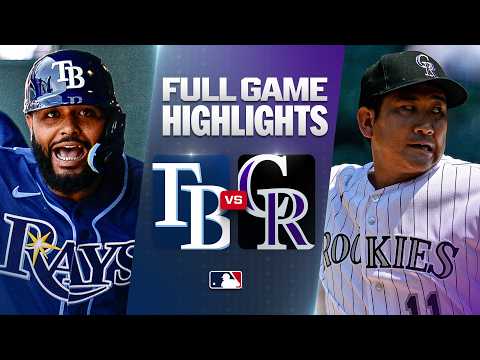 MLB 탬파베이 4-0 콜로라도 하이라이트