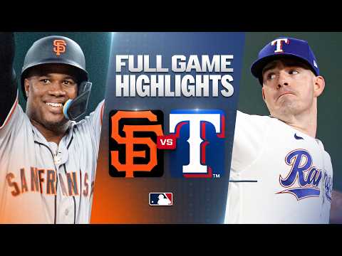 MLB 샌프란시스코 0-6 텍사스 하이라이트