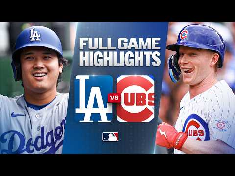 MLB LA다저스 6-7 시카고 컵스 하이라이트