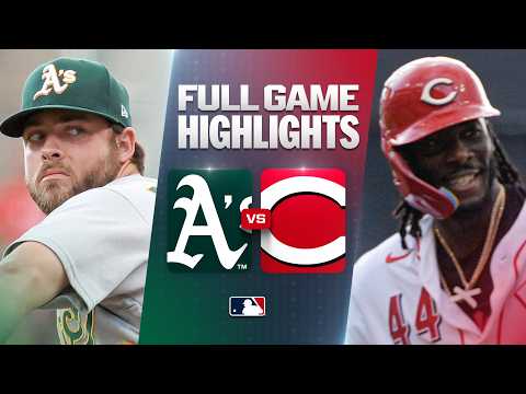 MLB 애슬레틱스 5-6 신시내티 하이라이트