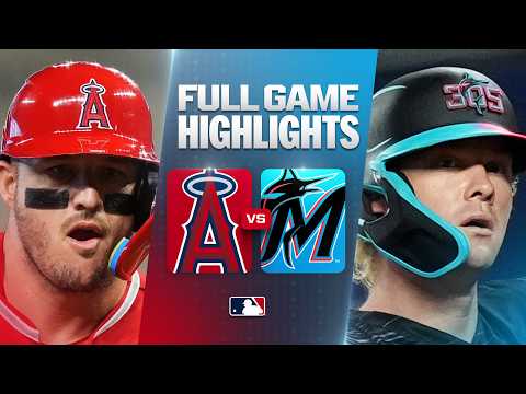 MLB LA에인절스 4-3 마이애미 하이라이트
