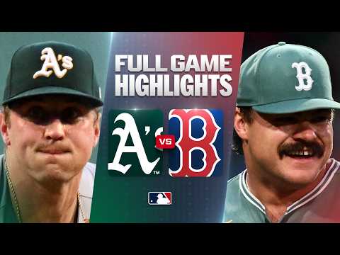 MLB 애슬레틱스 1-13 보스턴 하이라이트