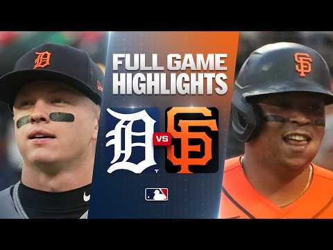 MLB 디트로이트 2-5 샌프란시스코 하이라이트