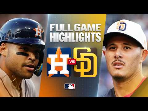 MLB 휴스턴 6-3 샌디에이고 하이라이트