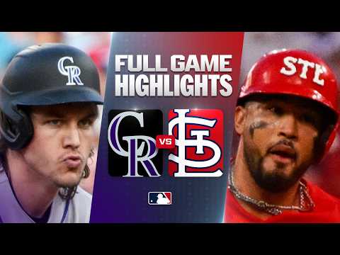 MLB 콜로라도 2-3 St. 루이스 하이라이트