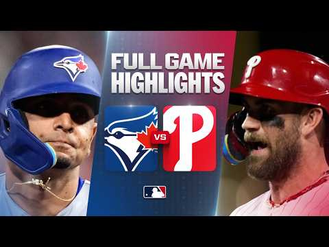 MLB 토론토 5-4 필라델피아 하이라이트