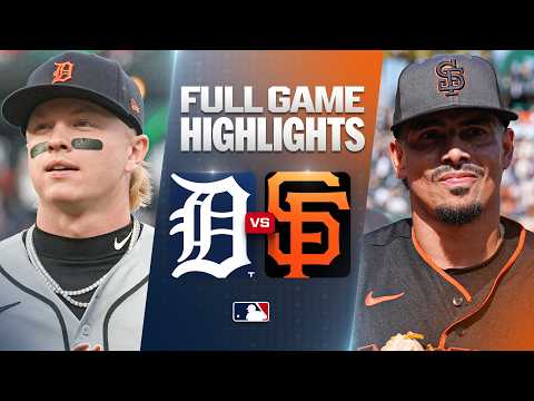 MLB 디트로이트 8-0 샌프란시스코 하이라이트