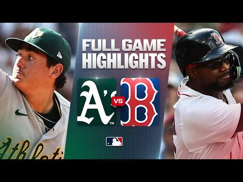 MLB 애슬레틱스 7-3 보스턴 하이라이트