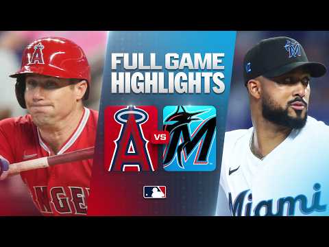 MLB LA에인절스 0-7 마이애미 하이라이트