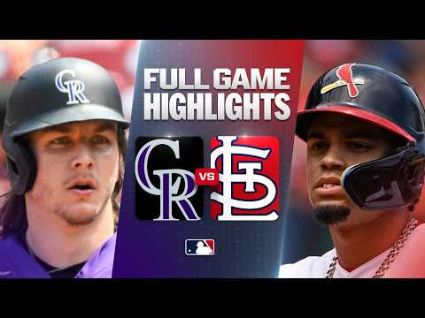 MLB 콜로라도 4-7 St. 루이스 하이라이트