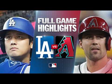 MLB LA다저스 2-4 애리조나 하이라이트