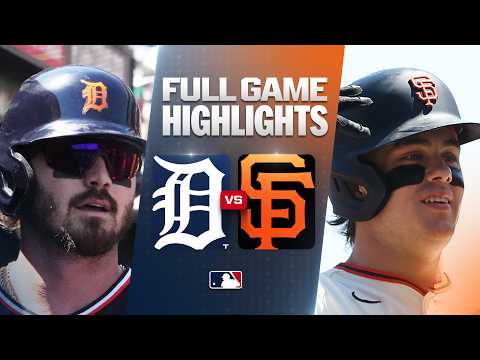 MLB 디트로이트 3-1 샌프란시스코 하이라이트