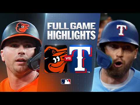 MLB 볼티모어 10-5 텍사스 하이라이트