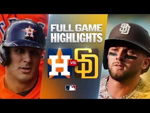MLB 휴스턴 2-7 샌디에이고 하이라이트