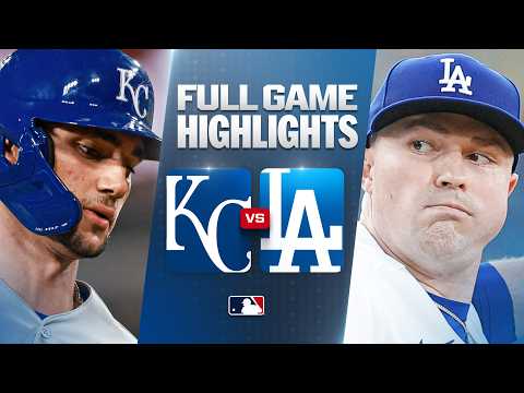MLB 캔자스시티 5-6 LA다저스 하이라이트