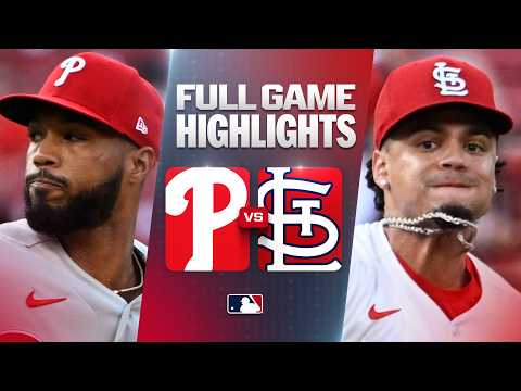MLB 필라델피아 0-2 St. 루이스 하이라이트