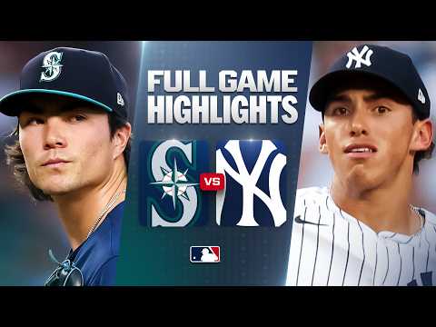 MLB 시애틀 1-4 뉴욕양키스 하이라이트